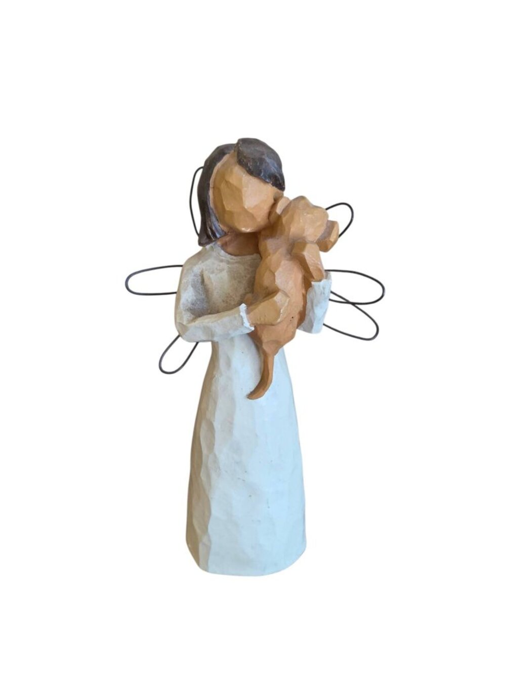 Angel Puppy Figurine No Markings